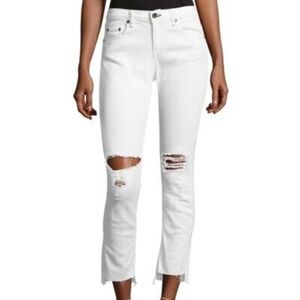 Rag & Bone White Jeans